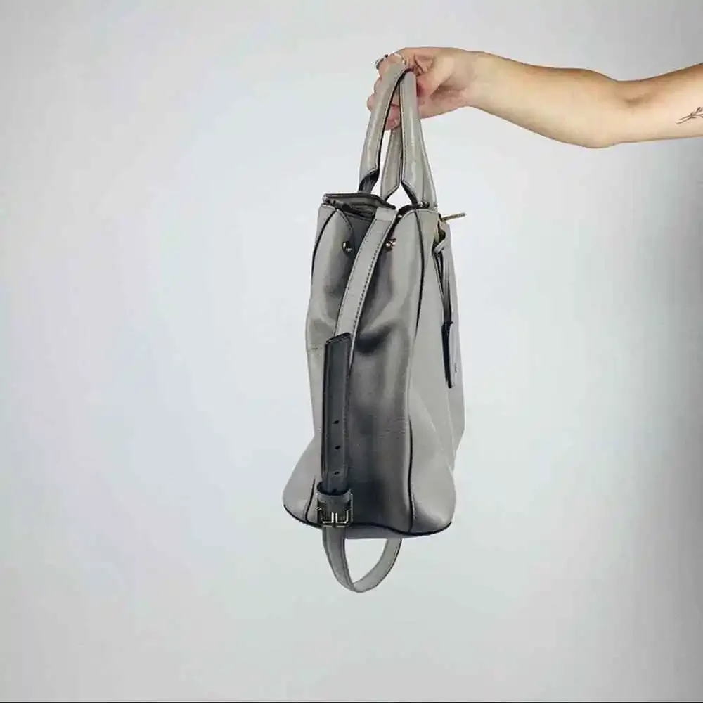 Tory Burch gray convertible shoulder crossbody bag - Picture 2 of 7